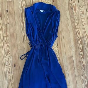 Bar III Midi Royal Blue Dress